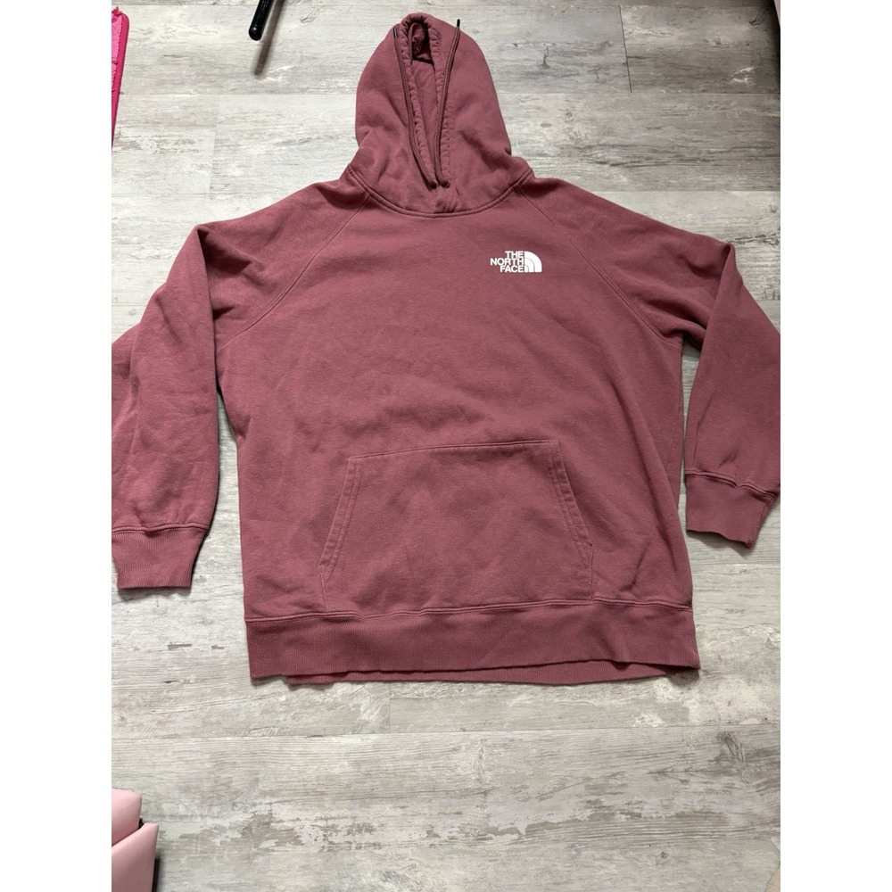 NORTH FACE Pink Women's Hoodie Size. XXL A4-0026
